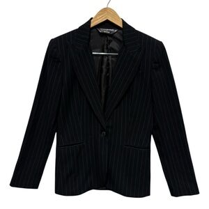 Norma Kamali Pinstripe Blazer Size 8